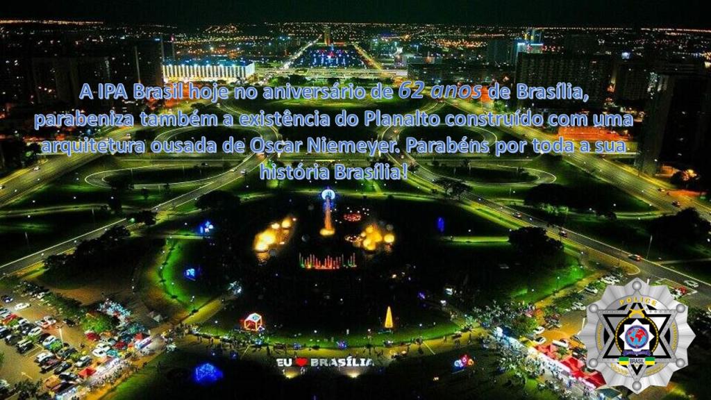 Aniversário de Brasília - 62 anos